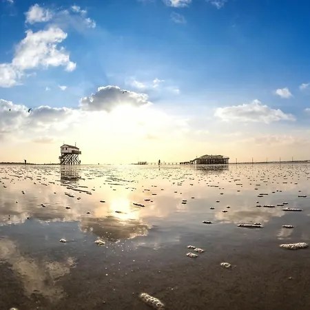 Kuestenbutze Im Modernen Style Mit Balkon Apartment Mildstedt