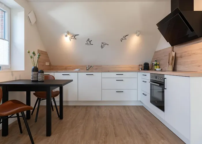 Kuestenbutze Im Modernen Style Mit Balkon Appartement *