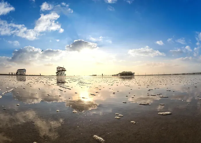 Kuestenbutze Im Modernen Style Mit Balkon Appartement Mildstedt